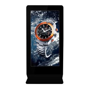 School Interactive Touch Screen Kiosk 55 Inch LCD Touch Digital Network Signage