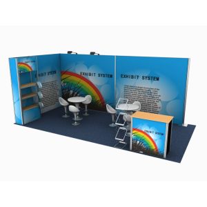 Exhibit Custom Tradeshow Booth Same Hardware Different Configuration