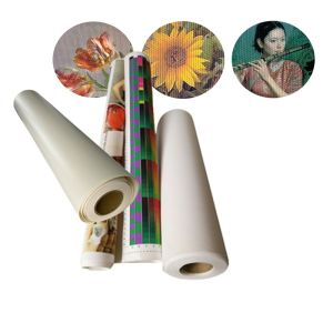 Matte Eco Solvent Printing Polyester Canvas Fabric 260gsm
