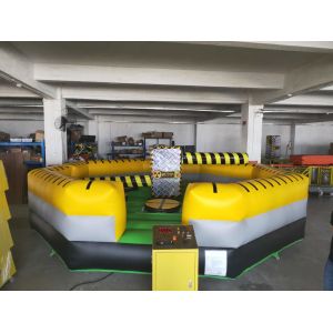 6x6m size cool design inflatable rotary machine game for 6 player