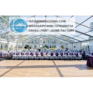 China Hard Pressed PVC Outdoor Reception Tent For Ceremonies on sale