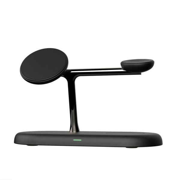 Buy T256 Multi-functional Wireless Charger Support Apple & Samsung Devices at wholesale prices