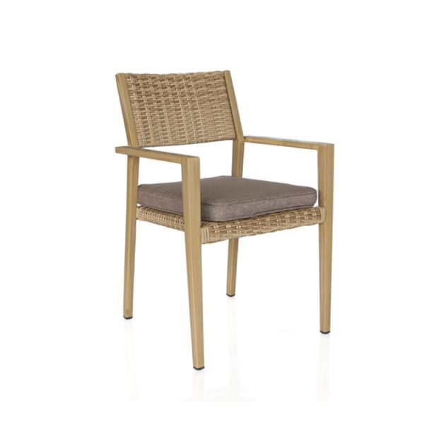 Buy 60cm Width Rattan Garden Dining Chairs at wholesale prices