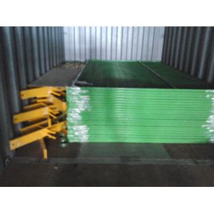 Canada Standard Temporary Metal Fencing with PVC Coating