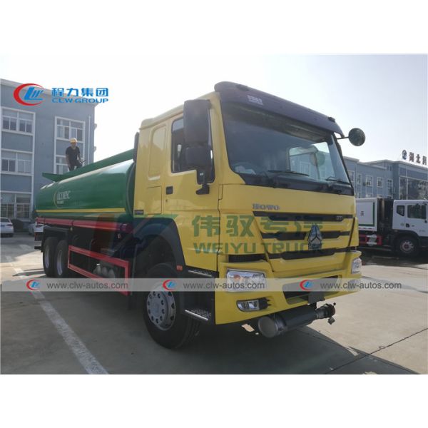 Buy Carbon Steel Howo RHD Fuel Dispenser Truck 25000L 6000 Gallons at wholesale prices