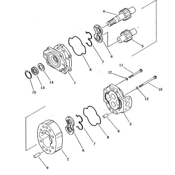 705-22-44020 7052244020 For Komatsu HD785-3 HD785-5 HD985-5 DUMP TRUCKS Hydraulic Main Pump Gear pumps LOADER PUMP SWITCH PUMP Piston Pump PUMP ASSY