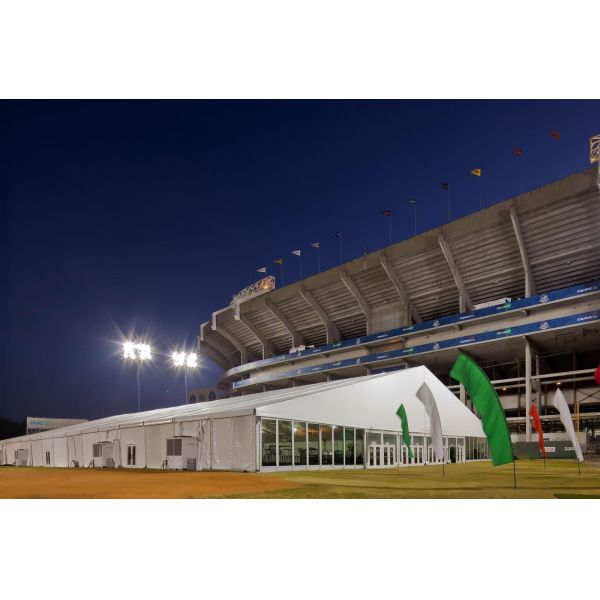 Business Trade Show Tent 35x45m Large Durable Aluminium Frame Pvc Fabric