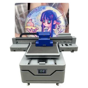 Quality High-Accuracy 6090 UV Flatbed Inkjet Printer Automatic Grade Machine with CCD for Glass Board and Card Printing for sale