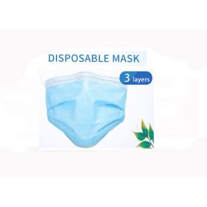 Healthy Non Woven Face Mask / Civilian Disposable Mouth Mask Protective