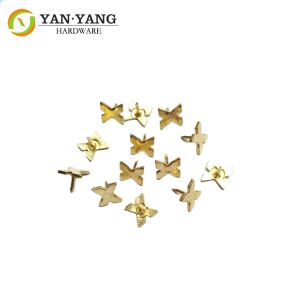 Furniture accessories decoration golden butterfly chair nail metal stud