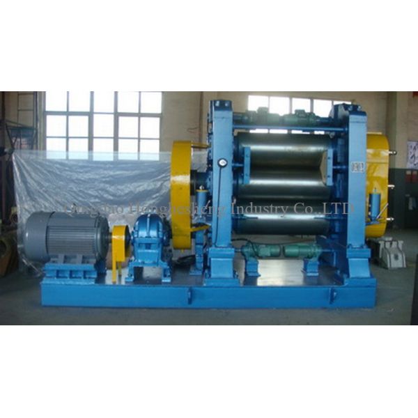 15KW To 280KW Rubber Sheet Rubber Calender Machine 250mm To 800mm Dia