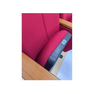 Audit Customizable Church Auditorium Chairs With Wooden Writing Pad