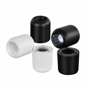 High CRI Surface Mounted LED Downlights Black IP20 Waterproof 2700K