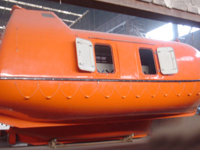 Buy IACS Approved 85 Persons Totally Enclosed Life Boat at wholesale prices