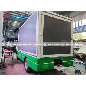 Foton LHD LED Advertising Mobile E-Poster Browsing Screen Truck