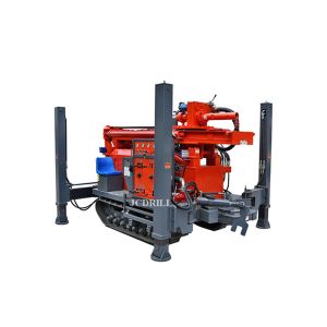 200m Depth Crawler Track CWD200B Water Well Drilling Rig Machine