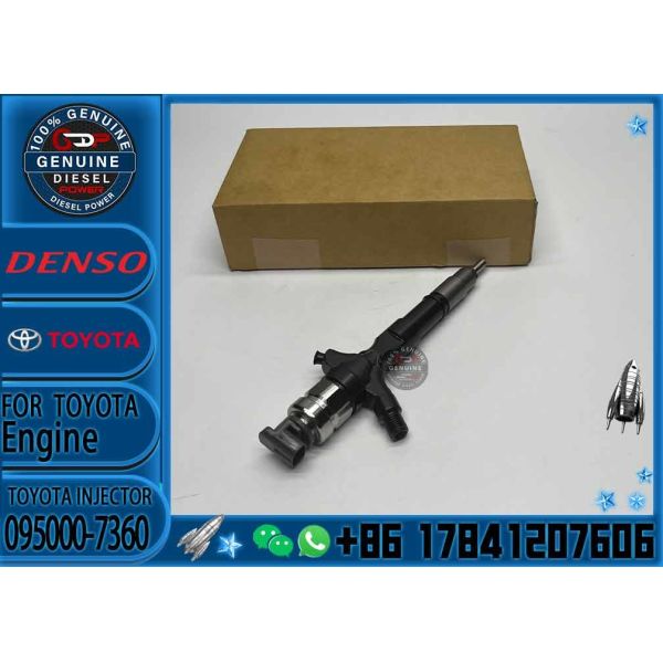 Hot Sale Fuel Unit Injector 095000 7360 0950007360 Common Rail Injector 095000-7360 for Toyota