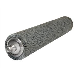 China Textile Grinder Abrasive Brush Roller Nylon Wire Brush Roller on sale