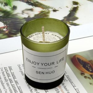 ODM Eco Friendly Scented Candles , 80mm Long Lasting Fragrance Candles