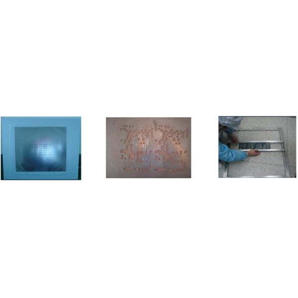 Pneumatic Stencil Cleaning System 304 Stainless steel SMT Stencil cleaning machine-YS-750