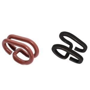 D Shape Railway Track Clips 16mm 18mm 20mm Diameter Painting Surface