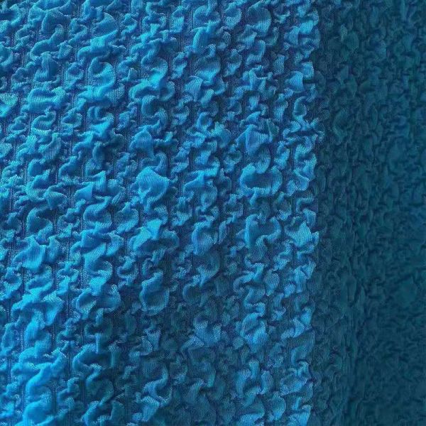 140cm 220gsm Brushed Crinkle Jersey Fabric Swimwear Stretch Jersey Knit Fabric