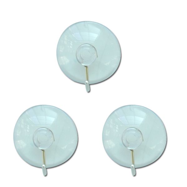 Buy 3 pc Suction Cup with Hook at wholesale prices
