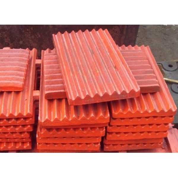 High Manganese Casting Mn18Cr2 Replacement Jaw Crusher Wear Plates