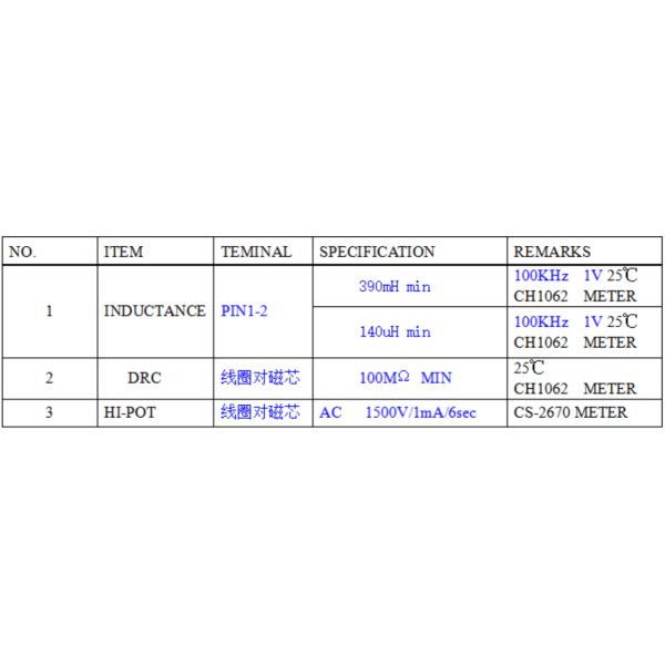 SQ4545 DW7345 DIP Power 140uH Iron Core Inductor 46x45x33mm