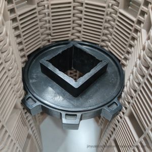 4809 Series Pitch 57.15mm Raised Rib Plastic Modular Belt