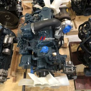 Quality Direct Injection Kubota Engine V3800-DI-T-ES09e Turbocharged Diesel Engine Assembly for sale