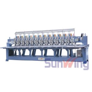Cording / Tapping Mixed Computerized Embroidery Machines For Bedding