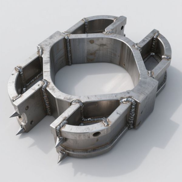 Buy Custom Steel Welding Parts Lightweight and Customized for Industrial Applications at wholesale prices