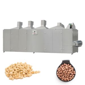 Corn Puffing Ball Snack Food Production Line Twin Screw Extruder