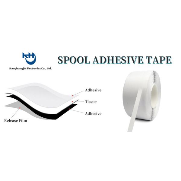 Non Woven Industrial Adhesive Tape Tissue Adhesive Tape For Automatization Machine