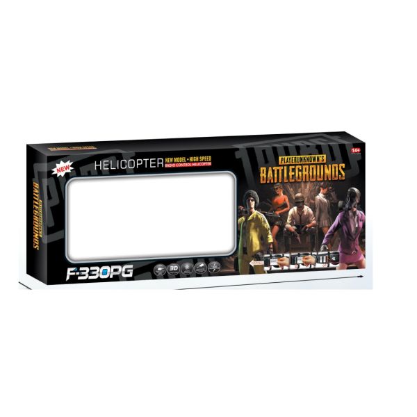 Package Includes Operating Instructions F330Pg Mini Helicopter Durable Plastic Construction for Kids' Remote Control Toy