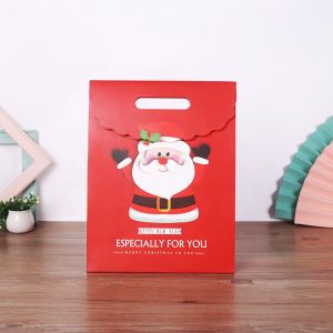 Wholesale Spot Christmas Eve Exquisite Printed Gift Packaging Paper Bags