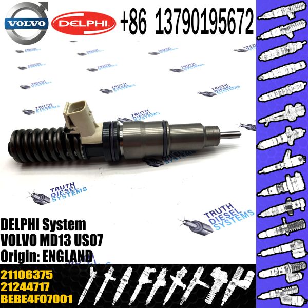 Diesel Fuel Injector 21244717 20582430 BEBE4F01001 BEBE4F07001 20977565 21106375 E3.3 for VOL USA MD13 E3.3