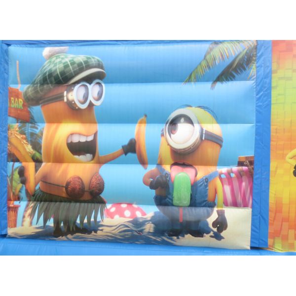 Large Baby Inflatable Bounce House Air Balloon Silk Printing For Outdoor Activities