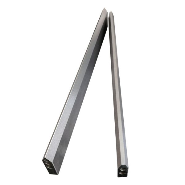 Buy Straight Industrial Knife Blades For Food Packaging Machine Plastic Bag at wholesale prices