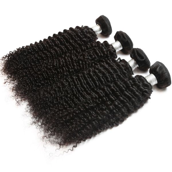 30" 100% Brazilian Virgin Hair , Remy Kinky Cury Hair Extensions