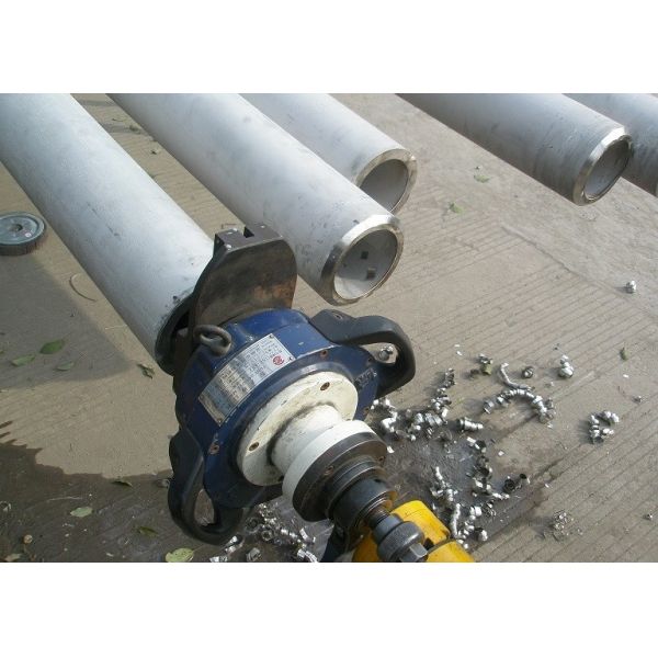 Light Weight Electric Pipe Beveling Machine Interl Mounted Tube Chamfering Tool 15mm