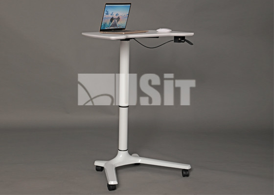 Buy Metal Hand Lift Stand Adjustable Height Office Writing Desk at wholesale prices