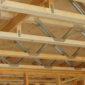 Quality Single-side Bracket Floor Open Web Steel Joists Truss for Building Standard Structure for sale