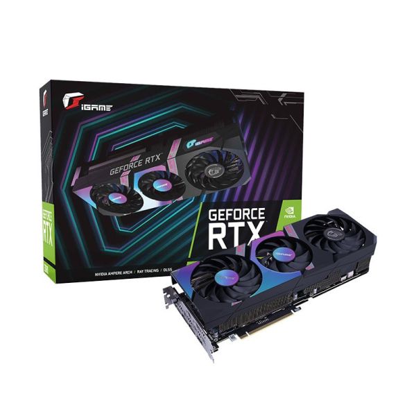 Buy RTX3080 VGA GPU Graphic Card 8704 Colorful IGame Geforce Batter Ax ADOC UW at wholesale prices