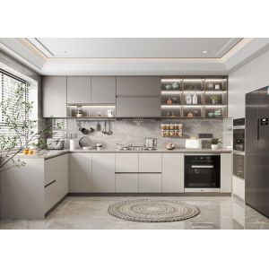 Custom Finish Modern Kitchen Cabinets Small Furniture
