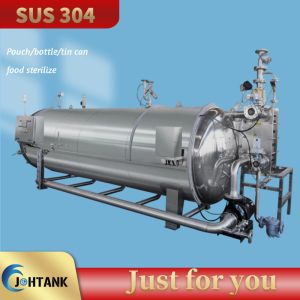 Industrial Mushroom Substrate Food Sterilizer Machine 304 Stainless Steel