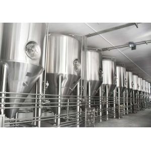 304 Conical Beer Fermentation Tank CKT CCT Cooling Jacket Unitank