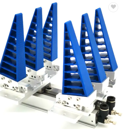 Two 4 6 2 Finger Robot Gripper For Small Parts Flexible Adaptive 66 To 100mm Length 12 To 64mm Stroke