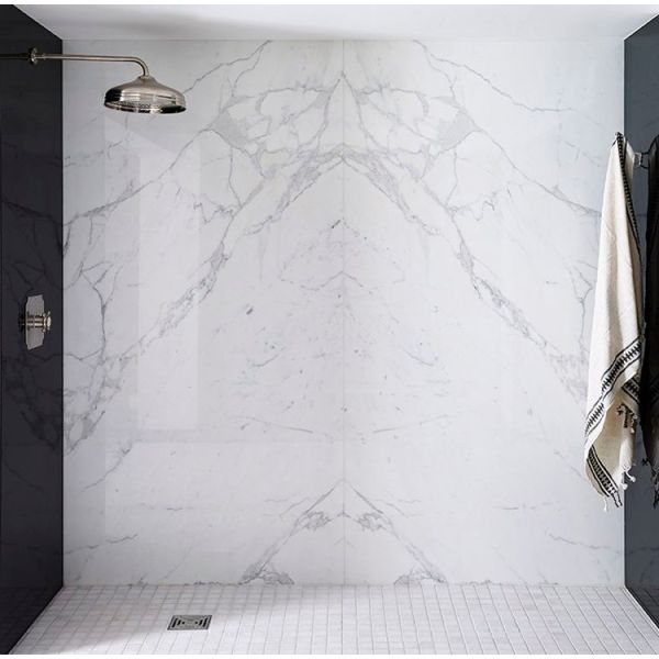 Best price home design natural stone white carrara marble tile